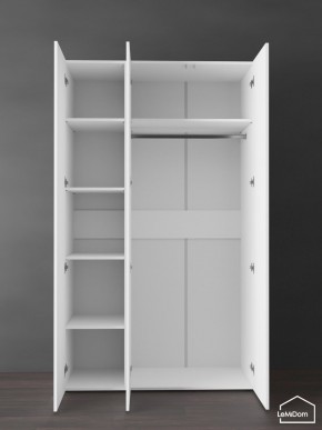 Шкаф Linnea MHR-3PO-1 2050х1200х510 (Белый-М 11.1.1) в Сысерти - sysert.ok-mebel.com | фото 5