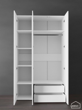 Шкаф Linnea MHR-3PO-2 2050х1200х510 (Белый-М 11.1.2) в Сысерти - sysert.ok-mebel.com | фото 5