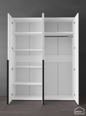 Шкаф Linnea MHR-4-1 2050х1600х510 (Белый-М 11.1.1) в Сысерти - sysert.ok-mebel.com | фото 4