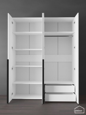 Шкаф Linnea MHR-4-2 2050х1600х510 (Белый-М 11.1.1) в Сысерти - sysert.ok-mebel.com | фото 5