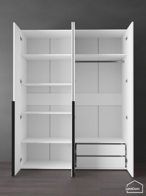 Шкаф Linnea MHR-4-2 2050х1600х510 (Белый-М 11.1.2) в Сысерти - sysert.ok-mebel.com | фото 6