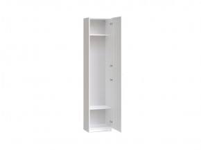 Шкаф МАКС однодверный узкий, цвет белый в Сысерти - sysert.ok-mebel.com | фото 2
