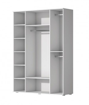 Шкаф Норден 1600 (Белый текстурный) в Сысерти - sysert.ok-mebel.com | фото 2