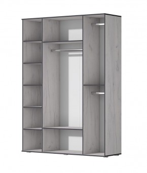 Шкаф Норден 1600 (Дуб Крафт Белый) в Сысерти - sysert.ok-mebel.com | фото 2