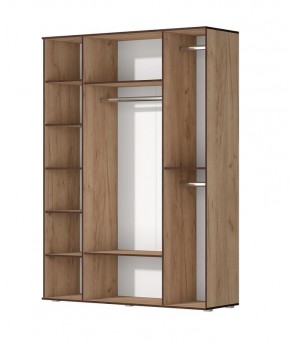 Шкаф Норден 1600 (Дуб Крафт золотой) в Сысерти - sysert.ok-mebel.com | фото 2