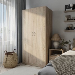 Шкаф ОРИОН двухдверный, цвет Дуб Сонома в Сысерти - sysert.ok-mebel.com | фото 4