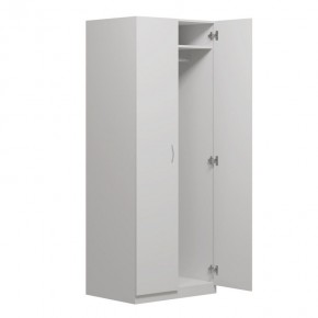 Шкаф ПЕГАС двухдверный, цвет белый в Сысерти - sysert.ok-mebel.com | фото 2