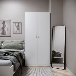 Шкаф ПЕГАС двухдверный, цвет белый в Сысерти - sysert.ok-mebel.com | фото 4