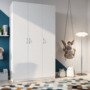 Шкаф ПЕГАС трехдверный, цвет белый в Сысерти - sysert.ok-mebel.com | фото 2