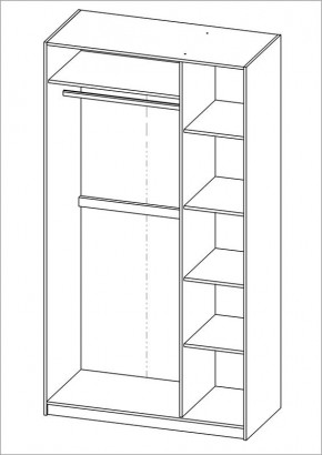 Шкаф ПЕГАС трехдверный, цвет Дуб Венге в Сысерти - sysert.ok-mebel.com | фото