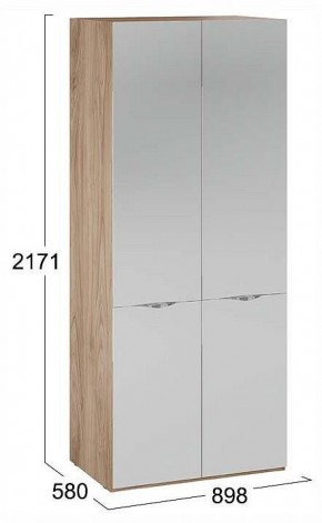Шкаф платяной Глосс СМ-319.07.004 в Сысерти - sysert.ok-mebel.com | фото 4