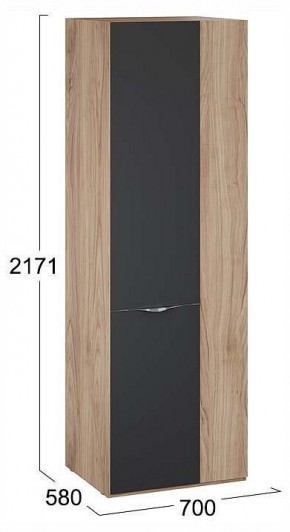 Шкаф платяной Глосс СМ-319.07.006 в Сысерти - sysert.ok-mebel.com | фото 4