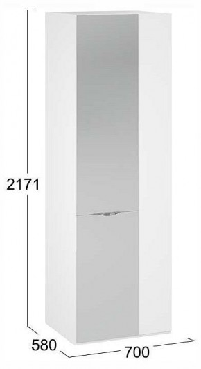 Шкаф платяной Глосс СМ-319.07.007 в Сысерти - sysert.ok-mebel.com | фото 4