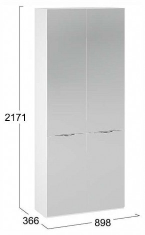 Шкаф платяной Глосс СМ-319.07.014 в Сысерти - sysert.ok-mebel.com | фото 4