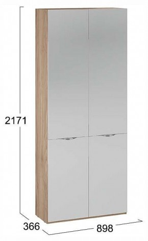 Шкаф платяной Глосс СМ-319.07.014 в Сысерти - sysert.ok-mebel.com | фото 4