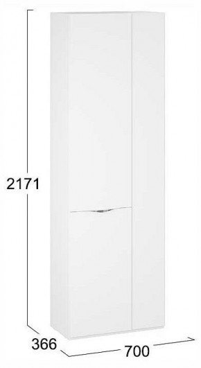 Шкаф платяной Глосс СМ-319.07.016 в Сысерти - sysert.ok-mebel.com | фото 4
