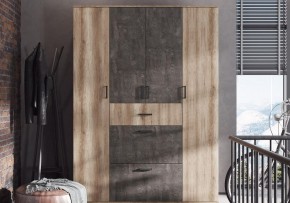 Шкаф платяной Паркинс в Сысерти - sysert.ok-mebel.com | фото 4