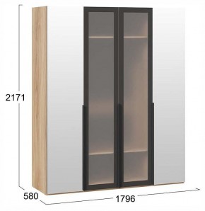 Шкаф платяной Порто СМ-393.07.115 в Сысерти - sysert.ok-mebel.com | фото 4