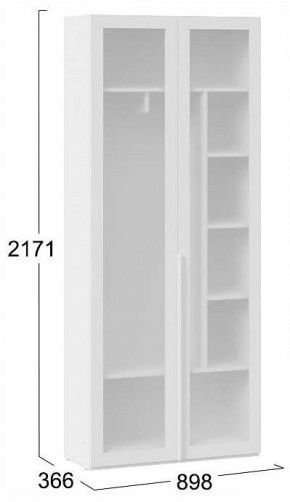 Шкаф платяной Порто СМ-393.07.226 в Сысерти - sysert.ok-mebel.com | фото 4