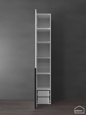 Шкаф с антресолью Linnea MHR-1A-4 2450х400х510 (Белый-М 11.1.1) в Сысерти - sysert.ok-mebel.com | фото 6