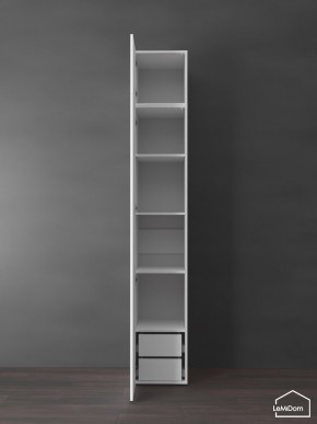 Шкаф с антресолью Linnea MHR-1POA-4 2450х400х510 (Белый-М 11.1.2) в Сысерти - sysert.ok-mebel.com | фото 6