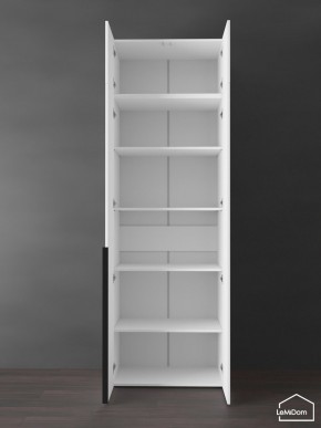 Шкаф с антресолью Linnea MHR-2A-2 2450х800х510 (Белый-М 11.1.1) в Сысерти - sysert.ok-mebel.com | фото 4