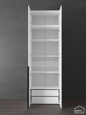 Шкаф с антресолью Linnea MHR-2A-4 2450х800х510 (Белый-М 11.1.1) в Сысерти - sysert.ok-mebel.com | фото 6