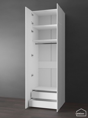 Шкаф с антресолью Linnea MHR-2POA-3 2450х800х510 (Белый-М 11.1.2) в Сысерти - sysert.ok-mebel.com | фото 6