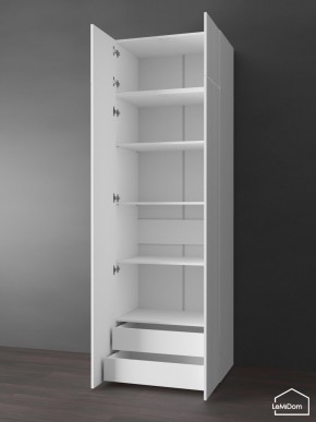 Шкаф с антресолью Linnea MHR-2POA-4 2450х800х510 (Белый-М 11.1.2) в Сысерти - sysert.ok-mebel.com | фото 5