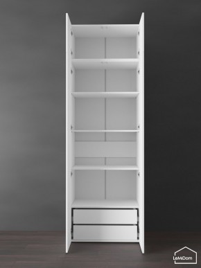Шкаф с антресолью Linnea MHR-2POA-4 2450х800х510 (Белый-М 11.1.2) в Сысерти - sysert.ok-mebel.com | фото 6