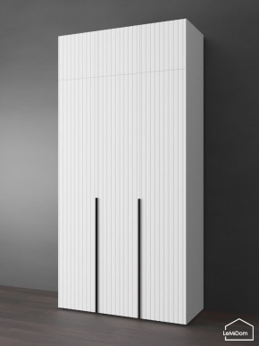 Шкаф с антресолью Linnea MHR-3A-1 2450х1200х510 (Белый-М 11.1.1) в Сысерти - sysert.ok-mebel.com | фото