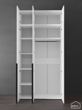 Шкаф с антресолью Linnea MHR-3A-1 2450х1200х510 (Белый-М 11.1.2) в Сысерти - sysert.ok-mebel.com | фото 5