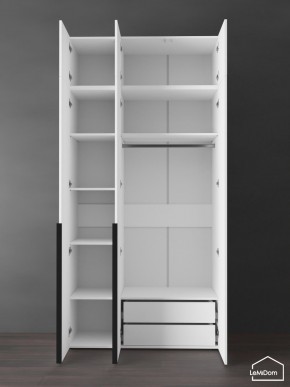 Шкаф с антресолью Linnea MHR-3A-2 2450х1200х510 (Белый-М 11.1.2) в Сысерти - sysert.ok-mebel.com | фото 6