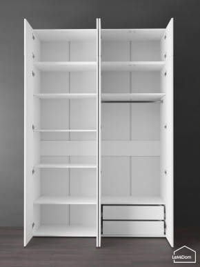 Шкаф с антресолью Linnea MHR-4POA-2 2450х1600х510 (Белый-М 11.1.2) в Сысерти - sysert.ok-mebel.com | фото 5