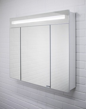 Шкаф-зеркало Аврора 100 с подсветкой LED Домино (DV8012HZ) в Сысерти - sysert.ok-mebel.com | фото 5