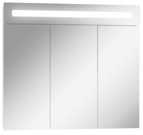 Шкаф-зеркало Аврора 80 с подсветкой LED Домино (DV8009HZ) в Сысерти - sysert.ok-mebel.com | фото 1