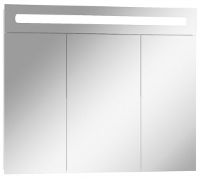 Шкаф-зеркало Аврора 85 с подсветкой LED Домино (DV8010HZ) в Сысерти - sysert.ok-mebel.com | фото 1
