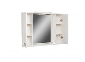 Шкаф-зеркало Cube 90 Эл. Домино (DC5012HZ) в Сысерти - sysert.ok-mebel.com | фото 3
