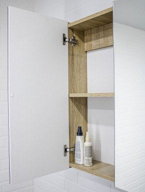 Шкаф-зеркало Мечта 60 Дуб сонома АЙСБЕРГ (DM2319HZ) в Сысерти - sysert.ok-mebel.com | фото 7