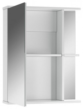 Шкаф-зеркало Норма 1-55 левый АЙСБЕРГ (DA1603HZ) в Сысерти - sysert.ok-mebel.com | фото 2