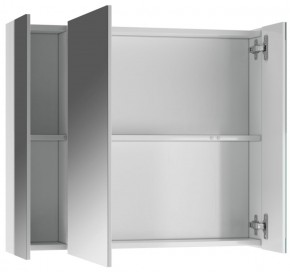 Шкаф-зеркало Норма 80 3 двери АЙСБЕРГ (DA1626HZ) в Сысерти - sysert.ok-mebel.com | фото 2