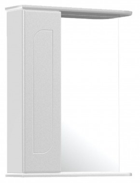 Шкаф-зеркало Радуга Белый 55 левый/правый АЙСБЕРГ (DA1138HZR) в Сысерти - sysert.ok-mebel.com | фото 1