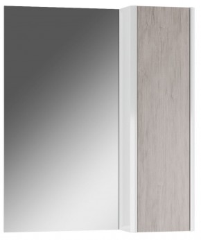 Шкаф-зеркало Uno 60 Дуб серый левый/правый Домино (DU1503HZ) в Сысерти - sysert.ok-mebel.com | фото