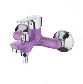 Смеситель для ванны Accoona A6367S фиолетовый в Сысерти - sysert.ok-mebel.com | фото 1