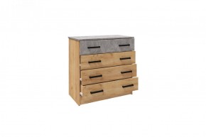 Спальня Асти Комод (Дуб крафт золотой) в Сысерти - sysert.ok-mebel.com | фото 2