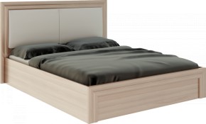 Кровать 1.6 Глэдис М32 с ПМ и мягкой частью (ЯШС/Белый) в Сысерти - sysert.ok-mebel.com | фото