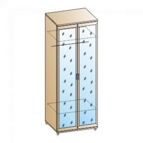 Спальня Мелисса композиция 6 (Гикори Джексон светлый) в Сысерти - sysert.ok-mebel.com | фото 3