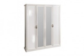 Спальня Натали 4-х ств 1800 (белый глянец/экокожа) в Сысерти - sysert.ok-mebel.com | фото 2