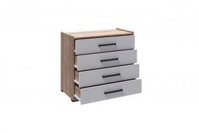 Спальня Соната Комод (Белый/Дуб крафт золотой) в Сысерти - sysert.ok-mebel.com | фото 2