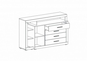 Спальный гарнитур Глазго в Сысерти - sysert.ok-mebel.com | фото 4